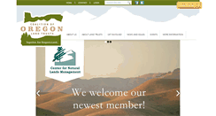 Desktop Screenshot of oregonlandtrusts.org