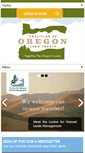 Mobile Screenshot of oregonlandtrusts.org